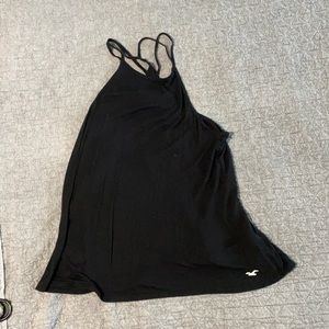 Black tank top